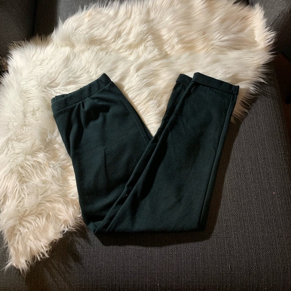 Green and Black plaid hip huggers - Picture 1 of 3